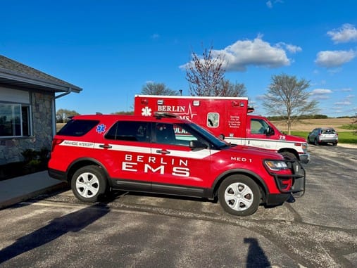 Berlin EMS emergency vehicle